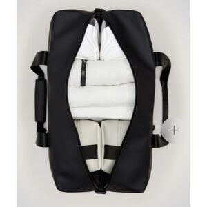 🆕 RAINS | TRAIL LARGE GYM TRAVEL BAG |  BLACK NWT 14380